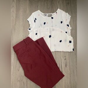 Very Moda Spotted Blouse